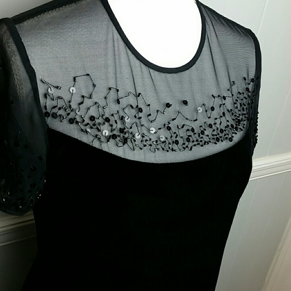 Vintage P.J. Klein Velvet dress - Picture 3 of 7
